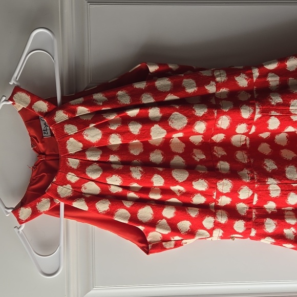 Eliza J Missy Halter Top Polka Dot Dress - Picture 2 of 7